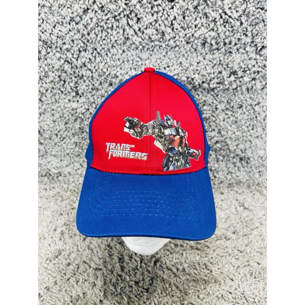 Transformers 2013 Desginwear Decepticon Baseball Cap Hat Red Blue Optimus Prime